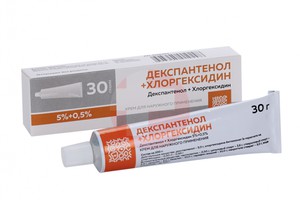 ДЕКСПАНТЕНОЛ + ХЛОРГЕКСИДИН