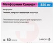 Справочник препаратов: МЕТФОРМИН САНОФИ