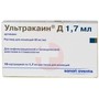 Справочник препаратов: УЛЬТРАКАИН Д-С