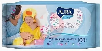 AURA/ АУРА ВЛАЖНЫЕ САЛФЕТКИ