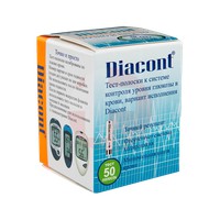 ТЕСТ-ПОЛОСКИ ДИАКОНТ/DIACONT